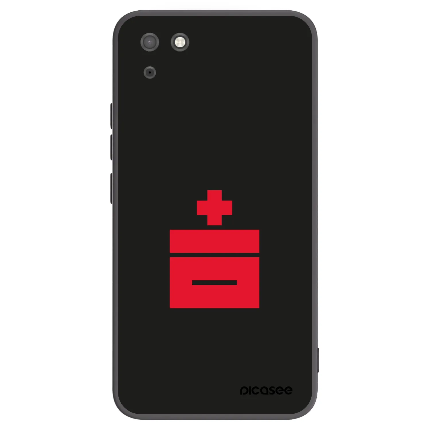 Picasee husă neagră din silicon pentru Huawei Y5P - Le Plastenciaga
