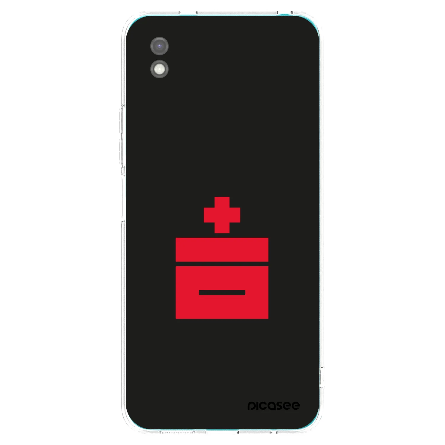 Picasee husă neagră din silicon pentru Xiaomi Redmi 9A - Le Plastenciaga