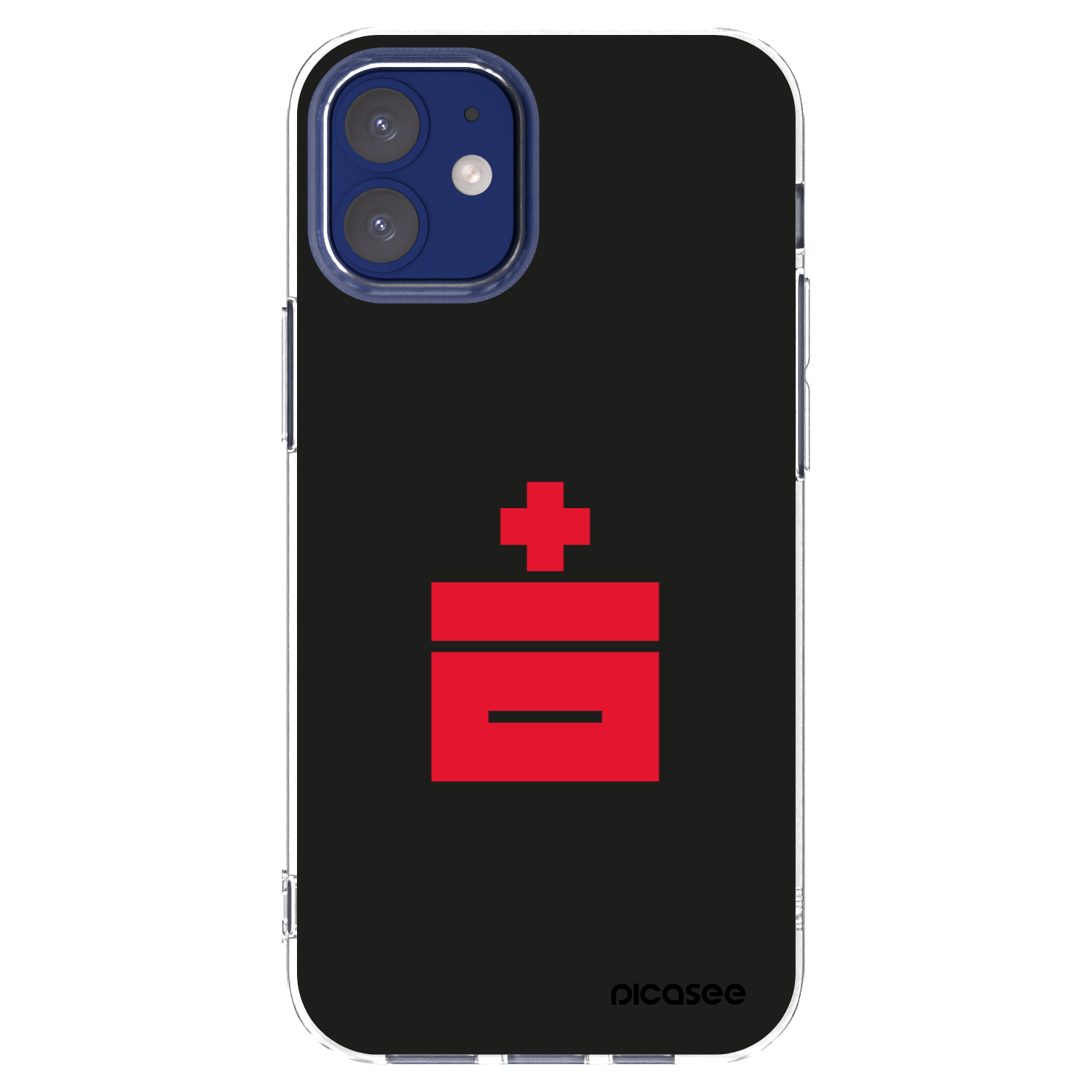 Picasee husă transparentă din silicon pentru Apple iPhone 12 mini - Le Plastenciaga