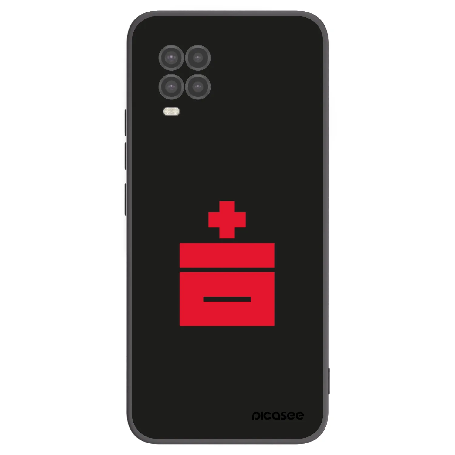 Picasee husă neagră din silicon pentru Xiaomi Mi 10 Lite - Le Plastenciaga
