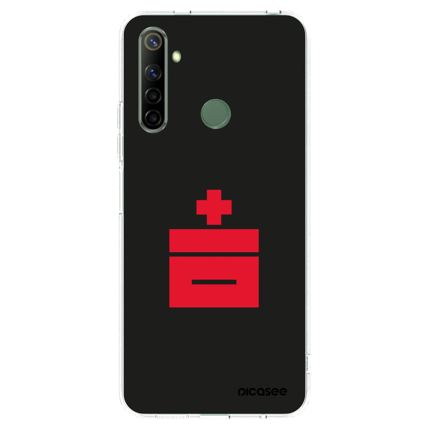 Picasee husă transparentă din silicon pentru Realme 6i - Le Plastenciaga