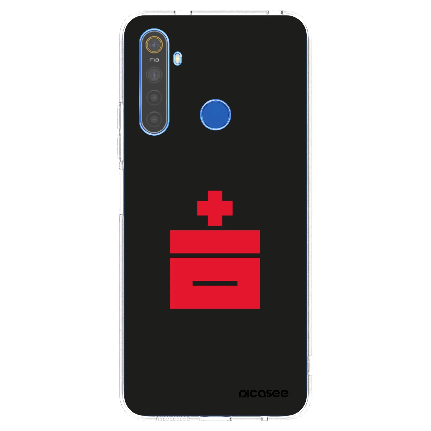 Picasee husă transparentă din silicon pentru Realme 5 - Le Plastenciaga