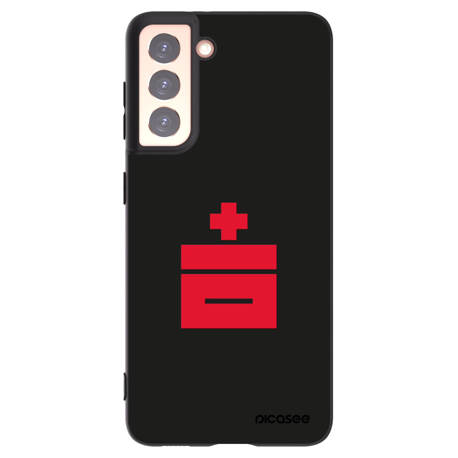 Picasee husă neagră din silicon pentru Samsung Galaxy S21 5G G991B - Le Plastenciaga