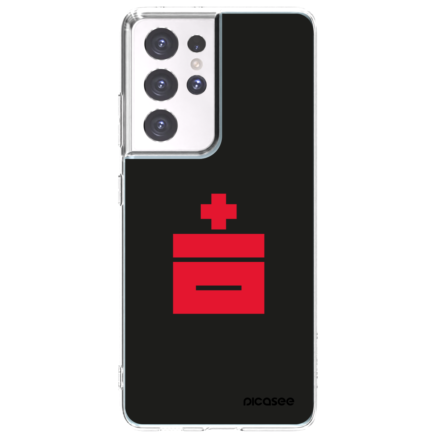 Picasee husă transparentă din silicon pentru Samsung Galaxy S21 Ultra 5G G998B - Le Plastenciaga