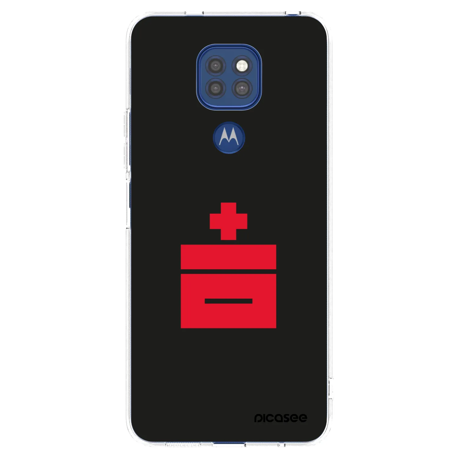 Picasee husă transparentă din silicon pentru Motorola Moto G9 Play - Le Plastenciaga