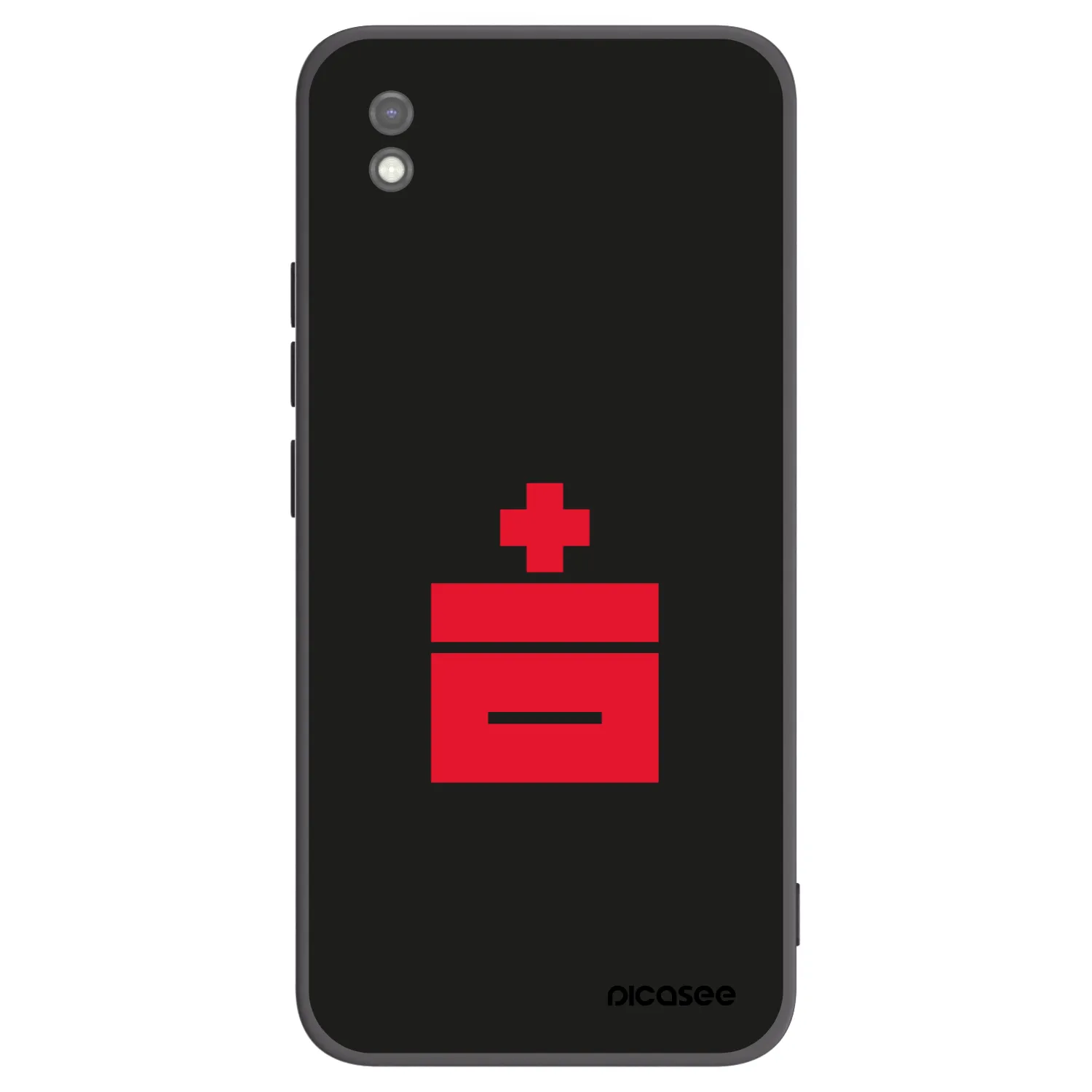 Picasee husă neagră din silicon pentru Xiaomi Redmi 9AT - Le Plastenciaga