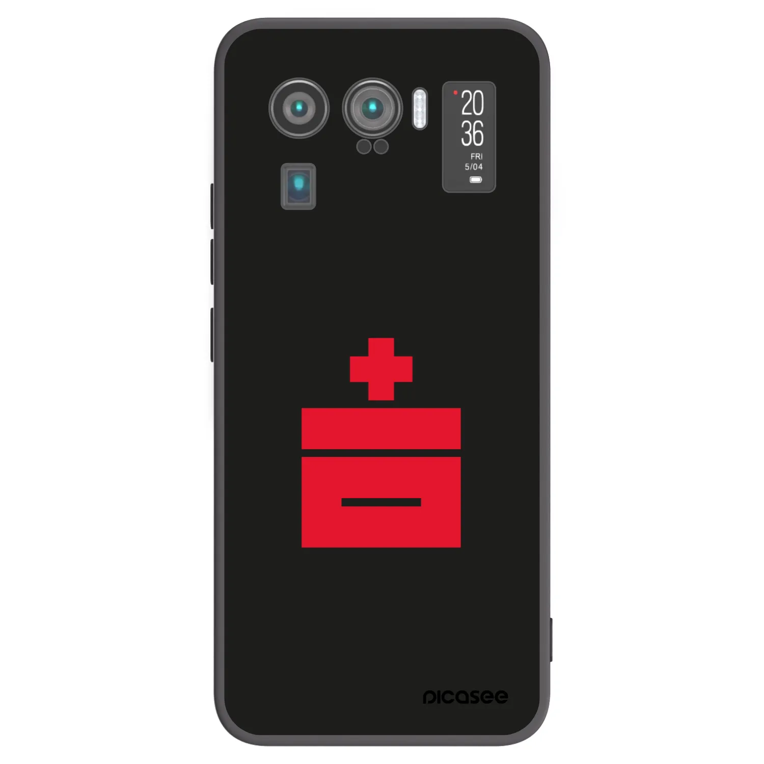 Picasee husă neagră din silicon pentru Xiaomi Mi 11 Ultra - Le Plastenciaga