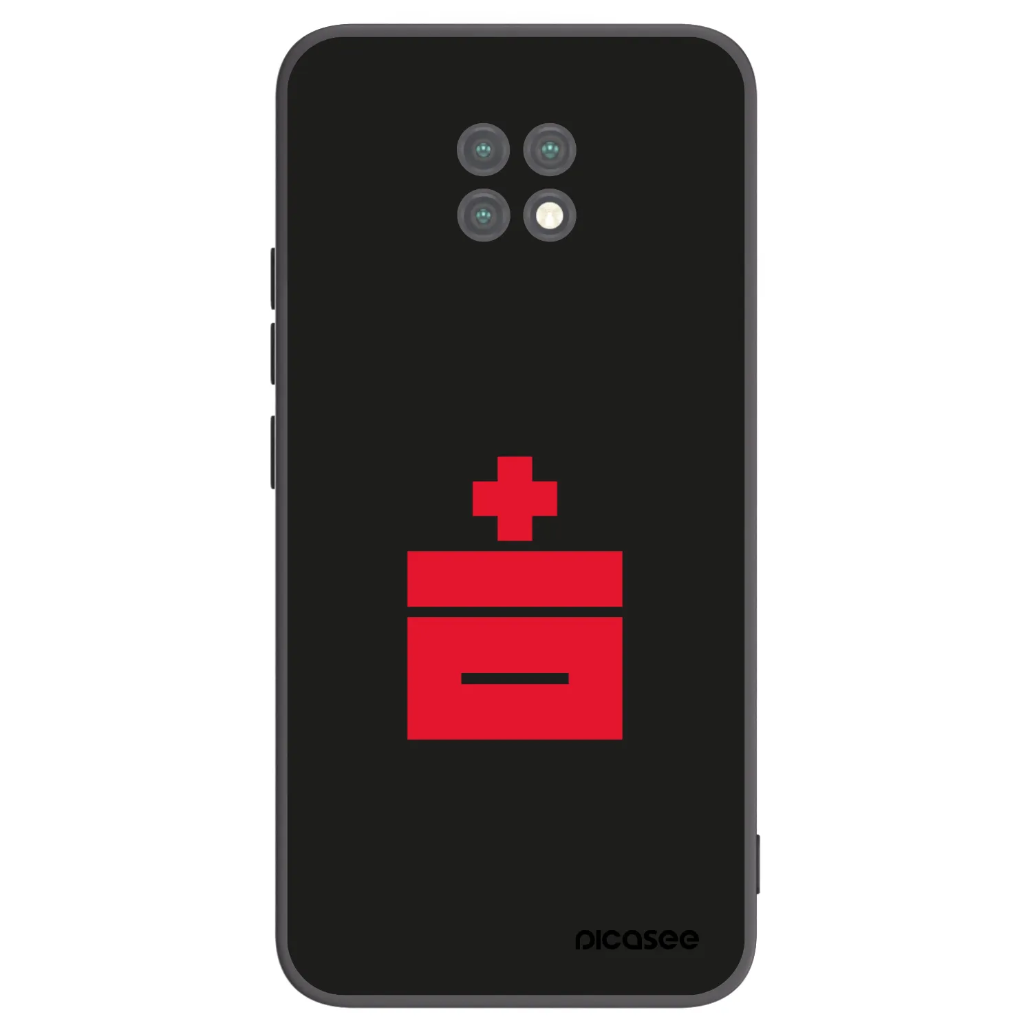 Picasee husă neagră din silicon pentru Xiaomi Redmi Note 9T - Le Plastenciaga