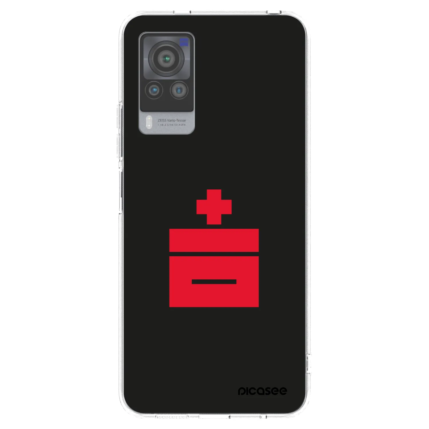 Picasee husă transparentă din silicon pentru Vivo X60 Pro 5G - Le Plastenciaga