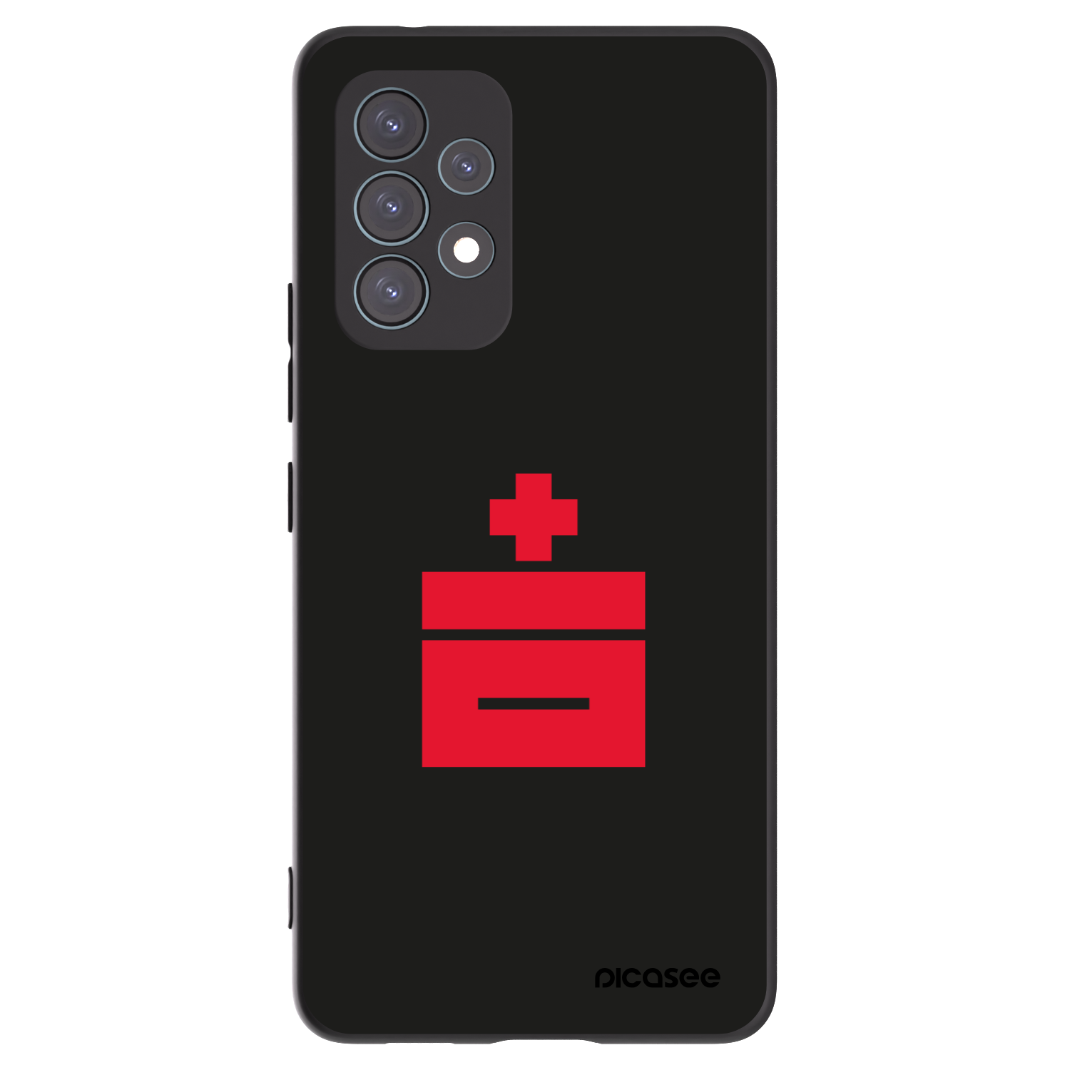 Picasee husă neagră din silicon pentru Samsung Galaxy A53 5G A536 - Le Plastenciaga