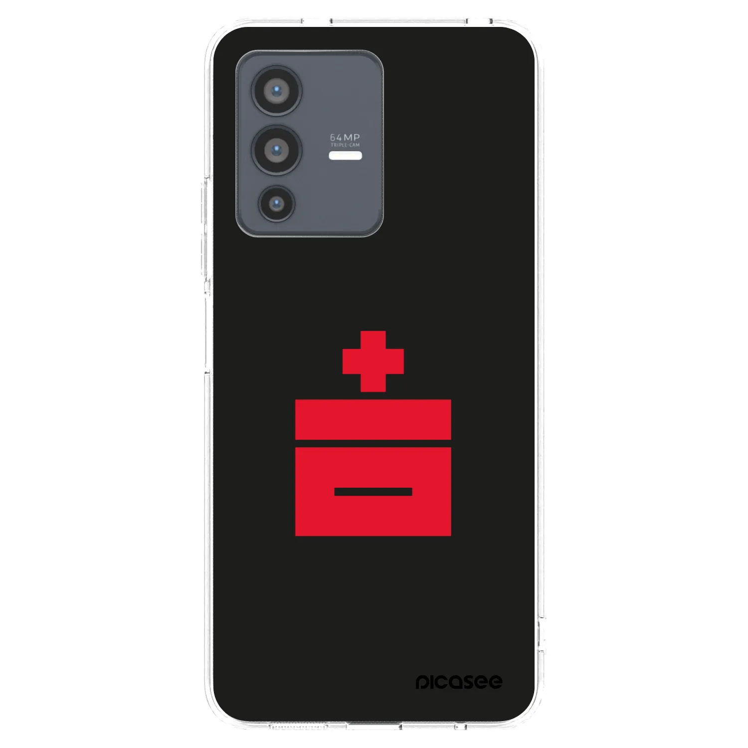 Picasee husă transparentă din silicon pentru Vivo V23 5G - Le Plastenciaga
