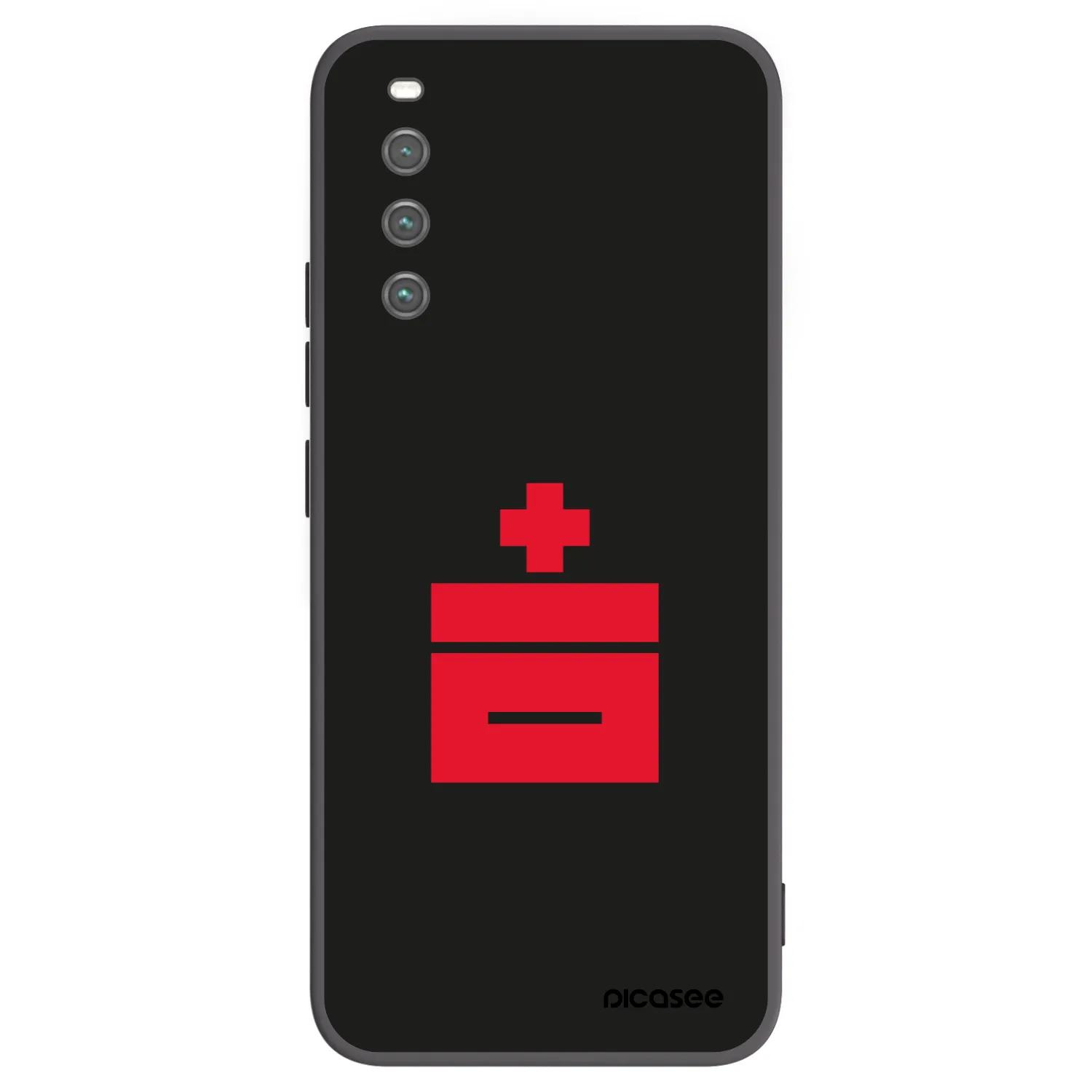 Picasee husă neagră din silicon pentru Sony Xperia 10 IV 5G - Le Plastenciaga