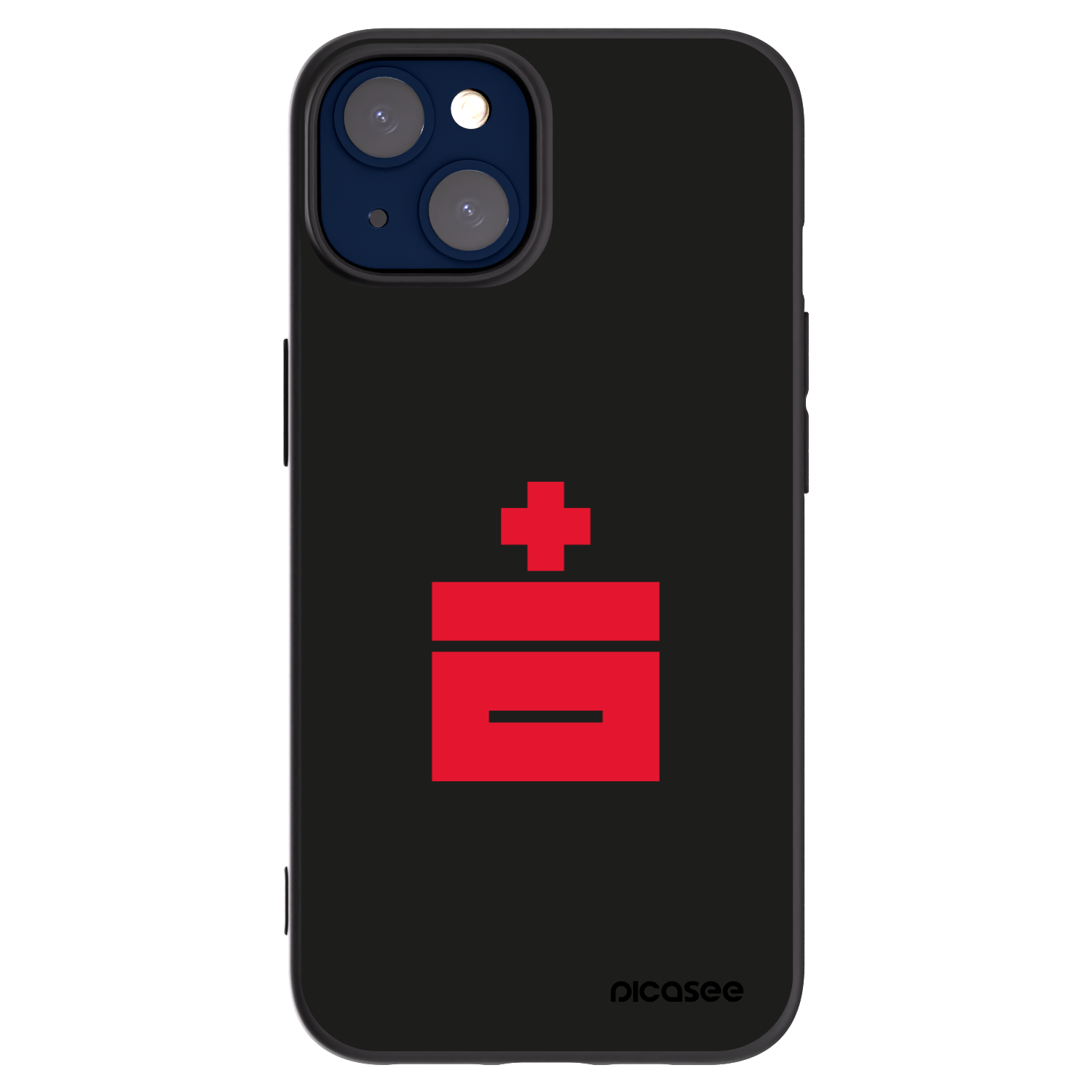 Picasee husă neagră din silicon pentru Apple iPhone 14 - Le Plastenciaga