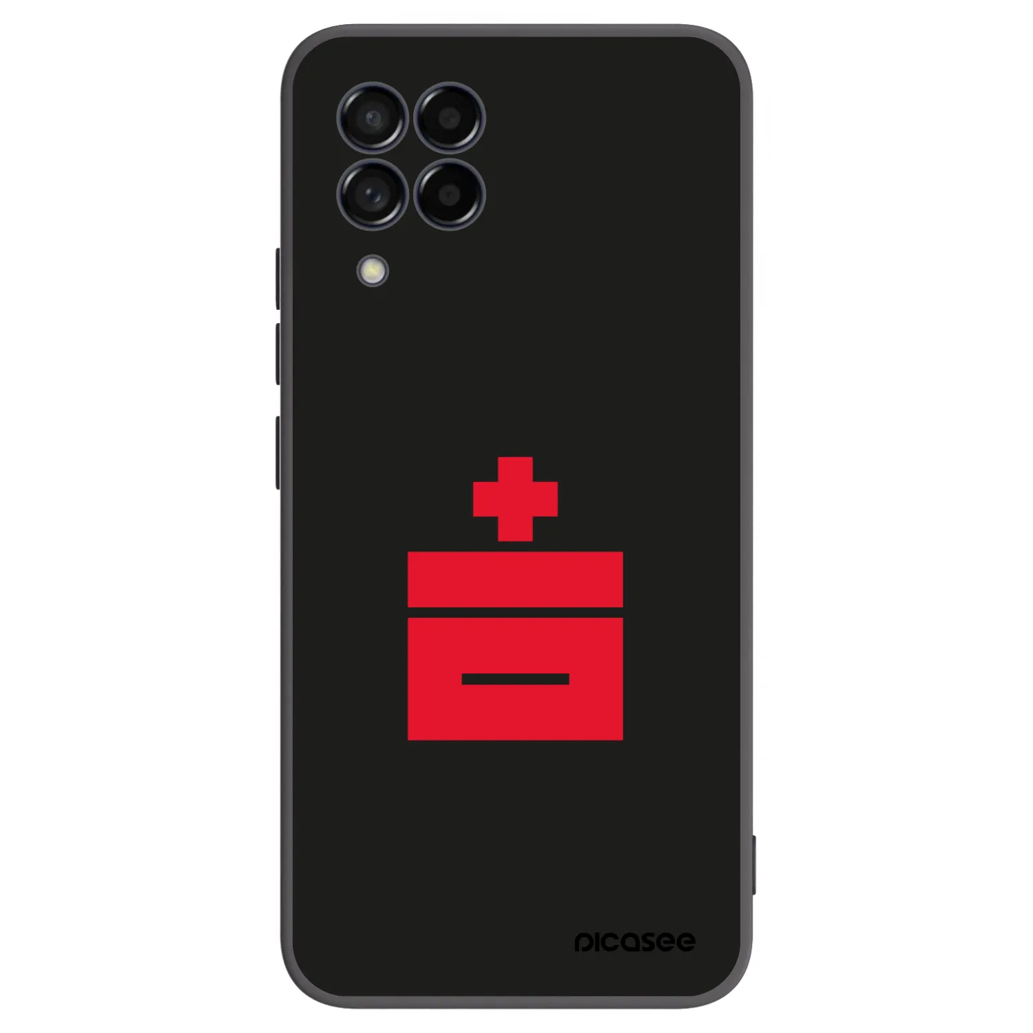 Picasee husă neagră din silicon pentru Samsung Galaxy M53 5G - Le Plastenciaga