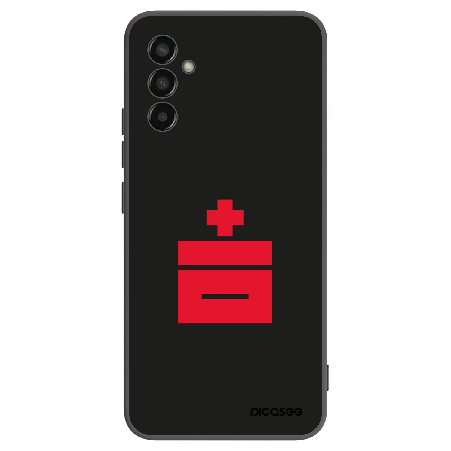 Picasee husă neagră din silicon pentru Samsung Galaxy M13 M135F - Le Plastenciaga