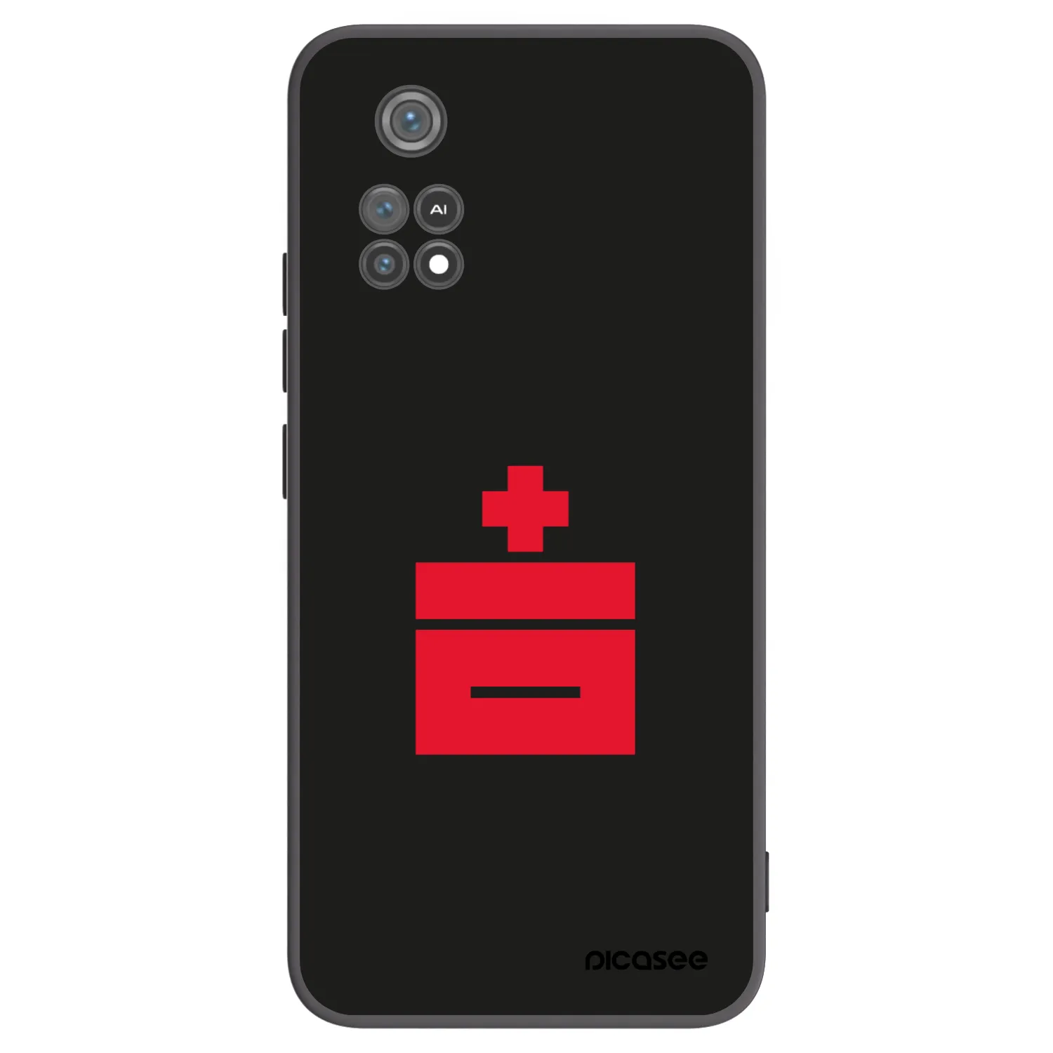 Picasee husă neagră din silicon pentru Xiaomi Poco M4 Pro - Le Plastenciaga