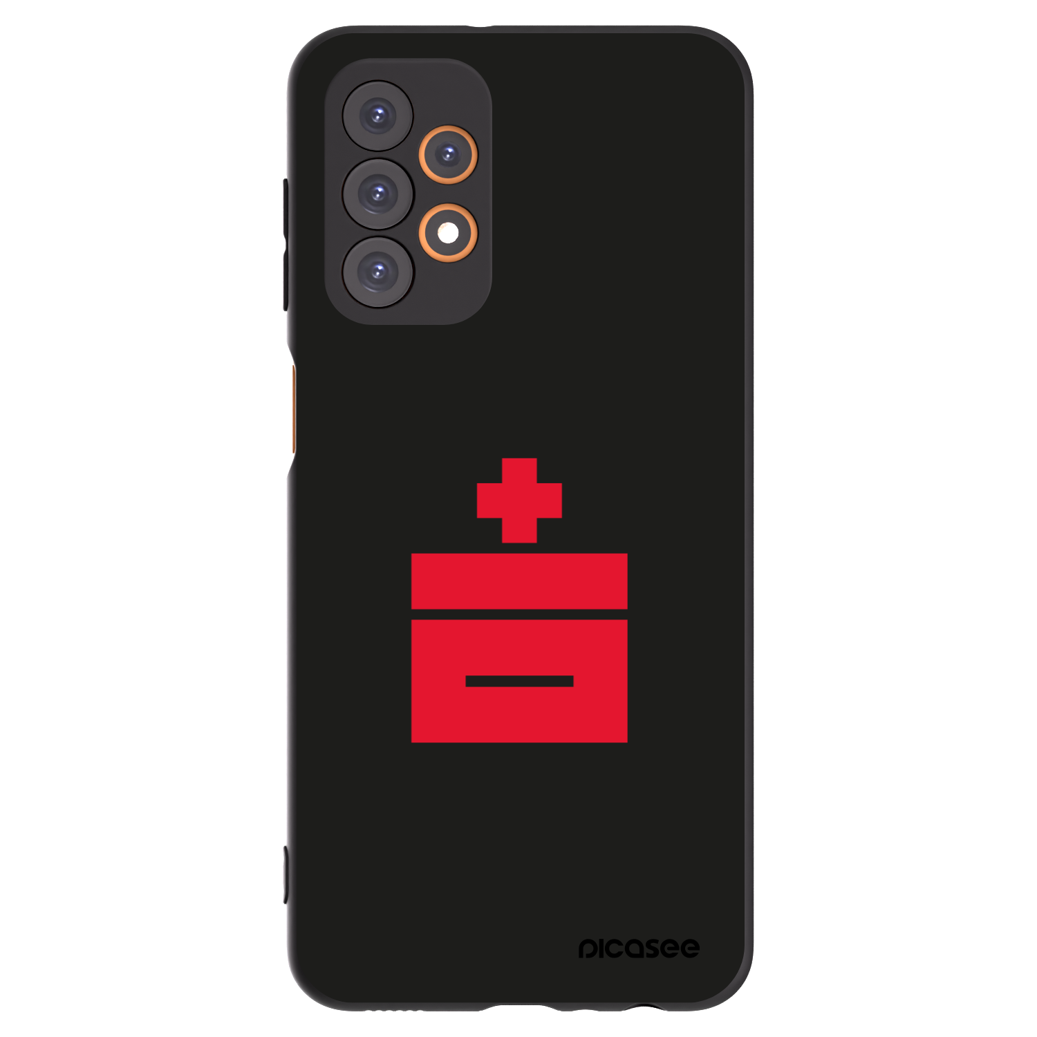 Picasee husă neagră din silicon pentru Samsung Galaxy A23 A235F 4G - Le Plastenciaga