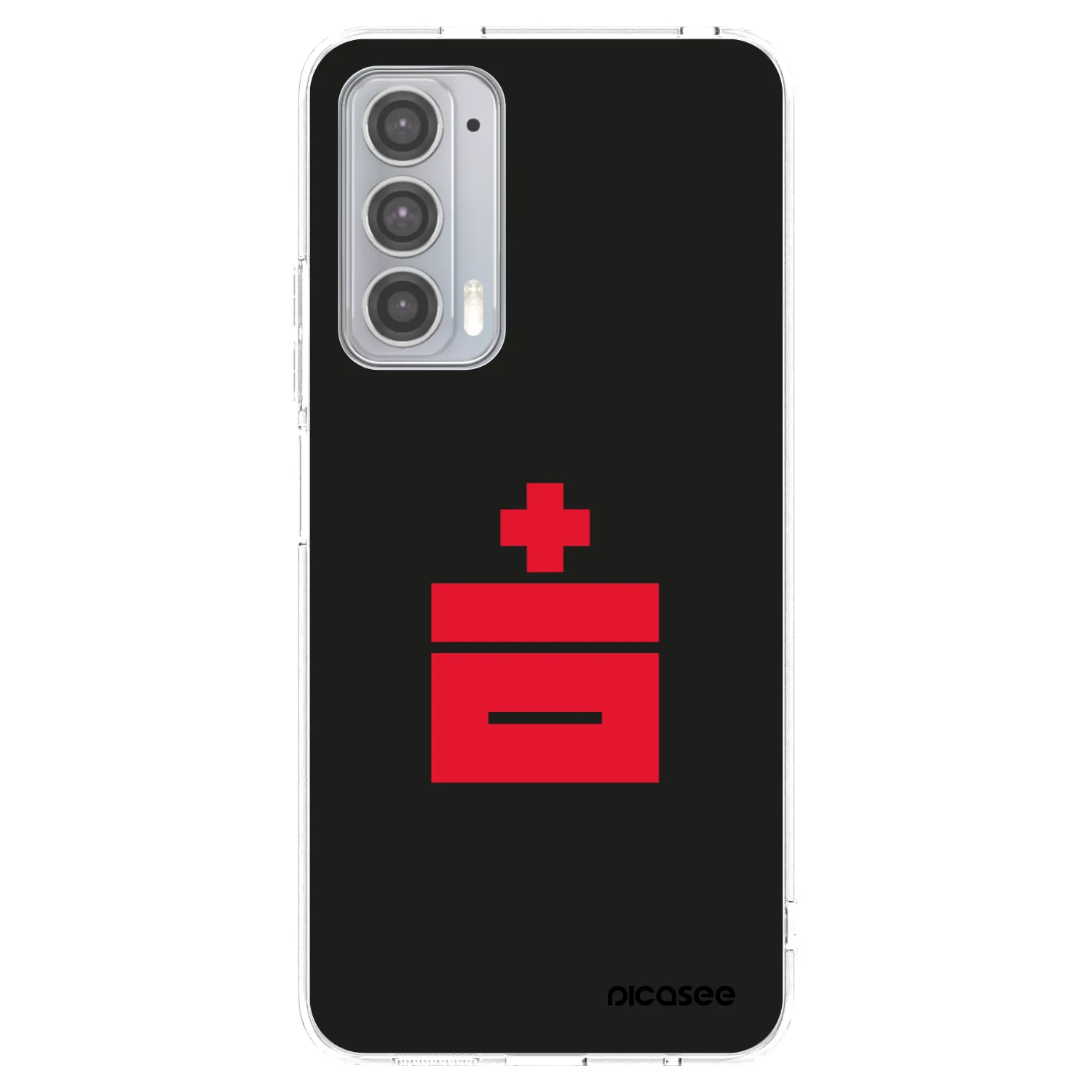 Picasee husă transparentă din silicon pentru Motorola Edge 20 - Le Plastenciaga