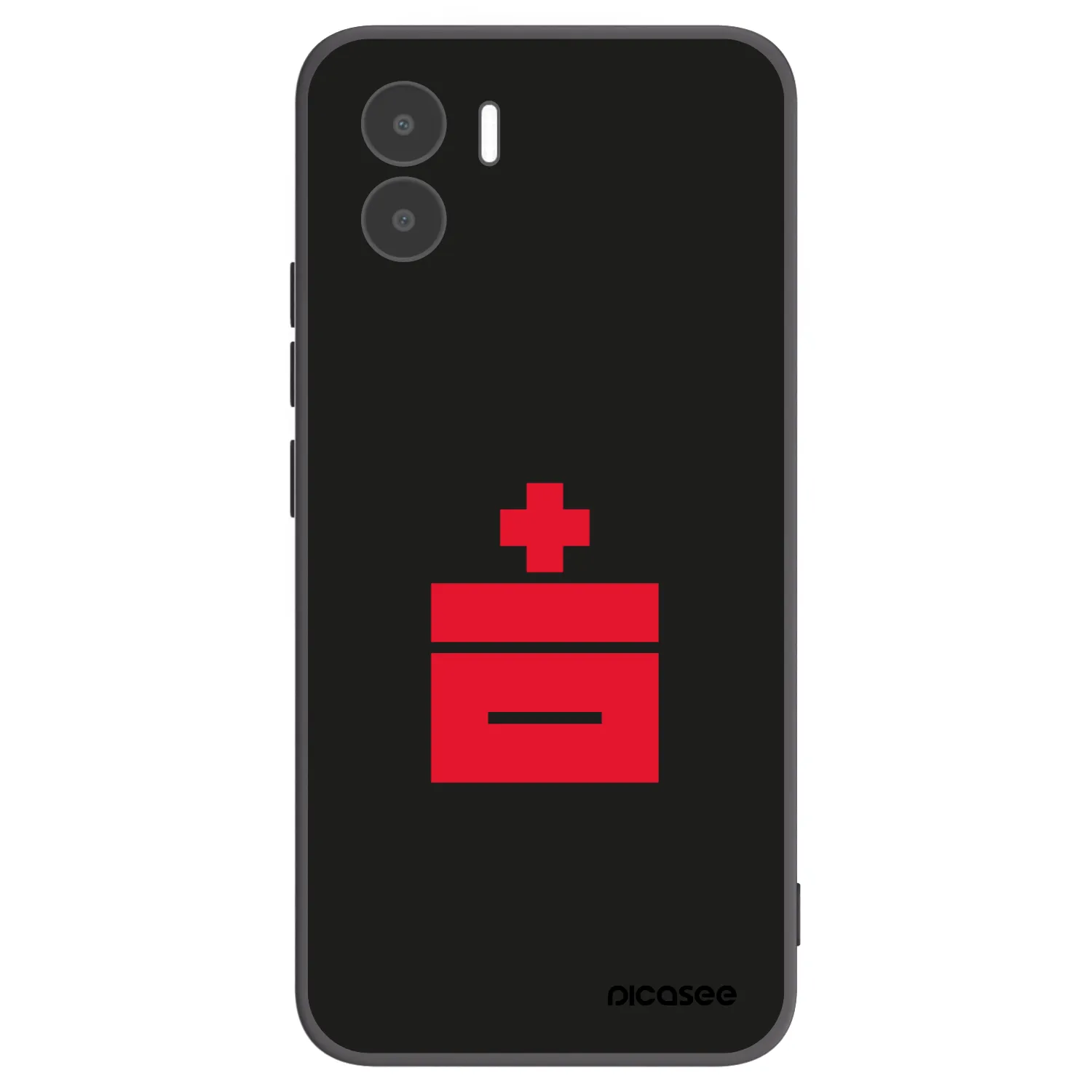 Picasee husă neagră din silicon pentru Xiaomi Redmi A1 - Le Plastenciaga