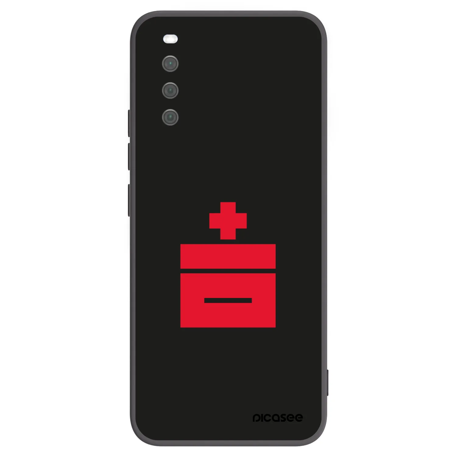 Picasee husă neagră din silicon pentru Sony Xperia 10 III - Le Plastenciaga