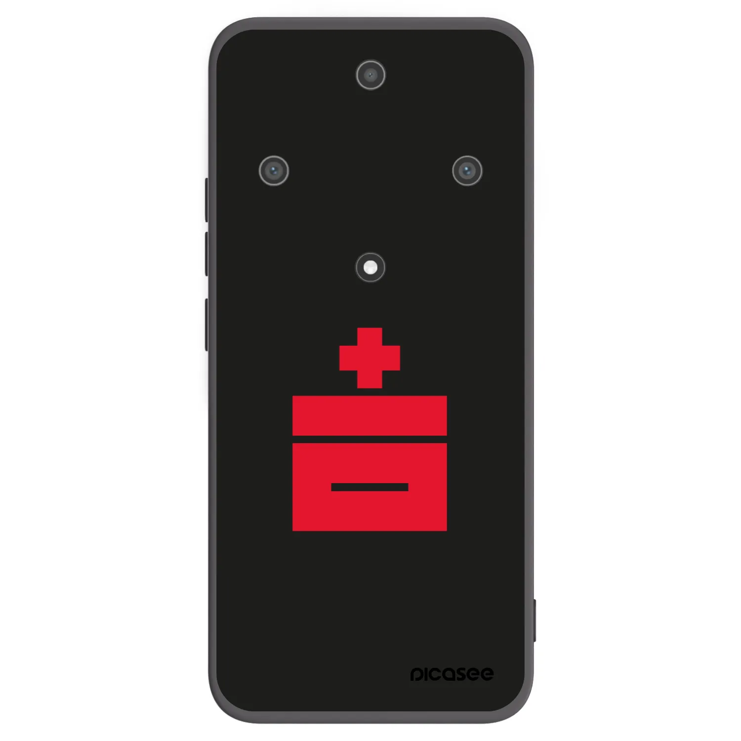 Picasee husă neagră din silicon pentru Honor Magic5 Lite 5G - Le Plastenciaga
