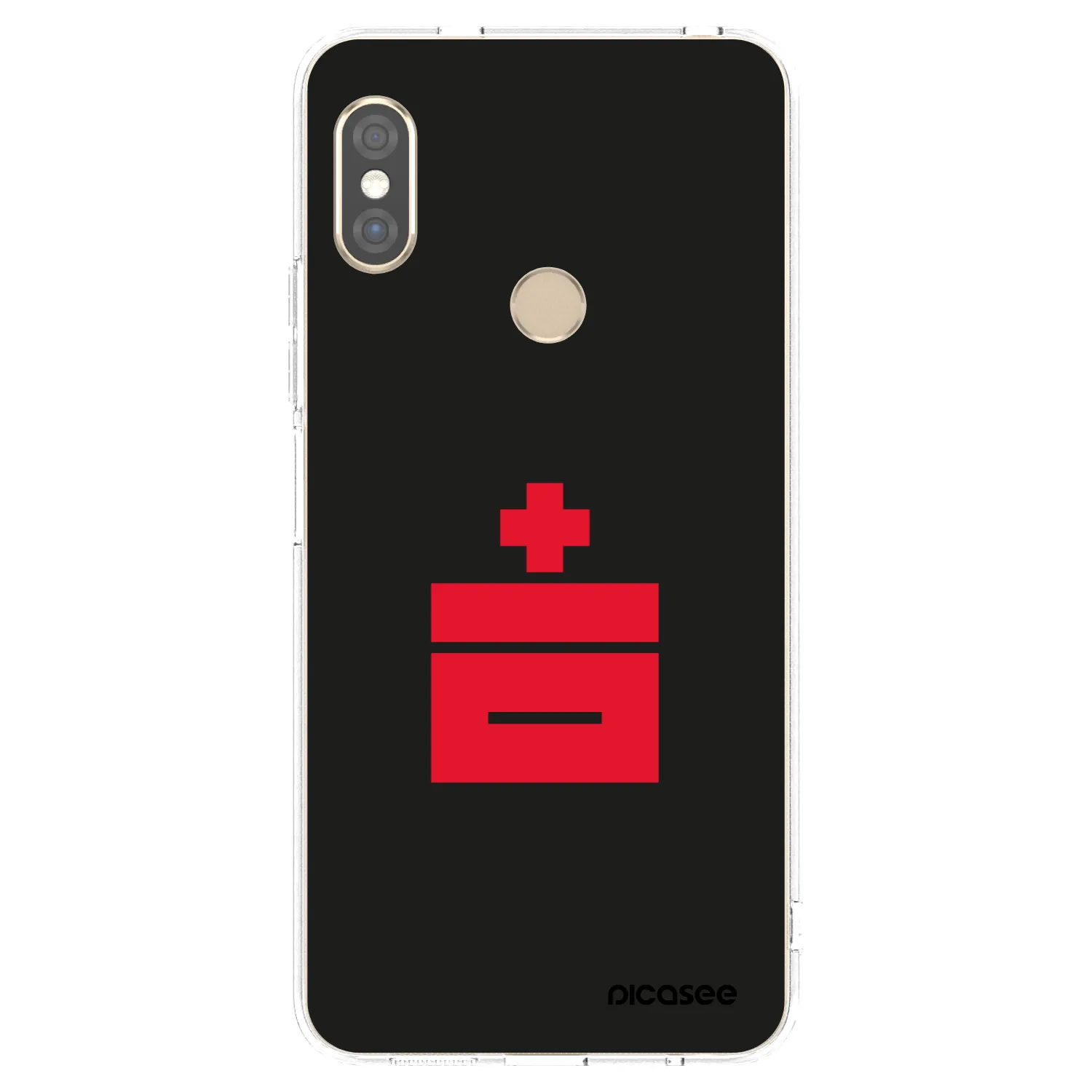 Picasee husă transparentă din silicon pentru Xiaomi Redmi Note 5 Global - Le Plastenciaga