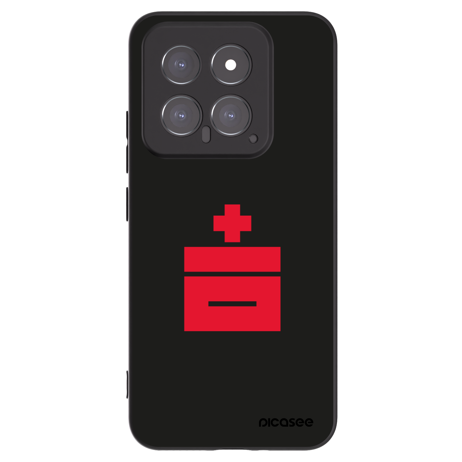 Picasee husă neagră din silicon pentru Xiaomi 14 - Le Plastenciaga