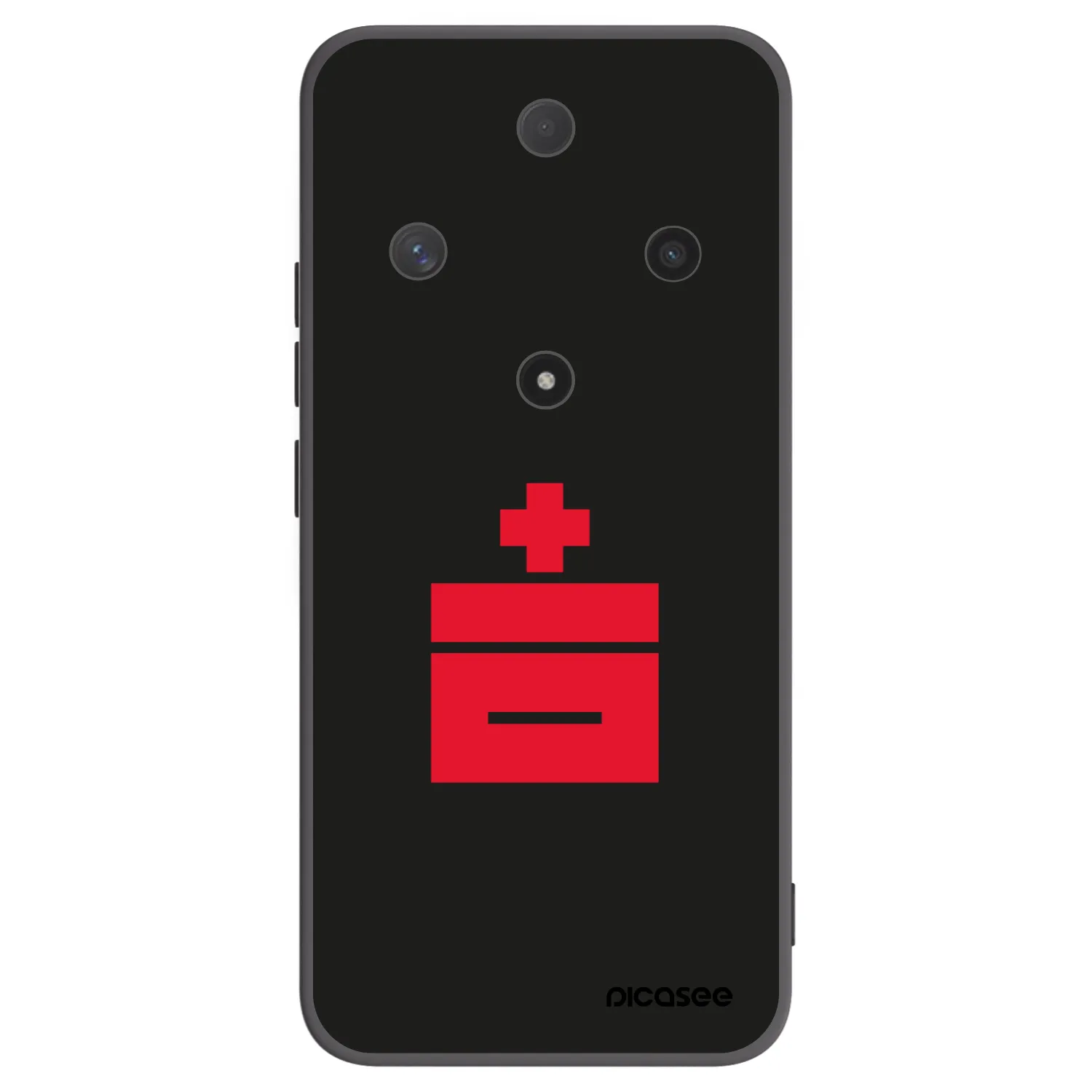 Picasee husă neagră din silicon pentru Honor Magic6 Lite 5G - Le Plastenciaga