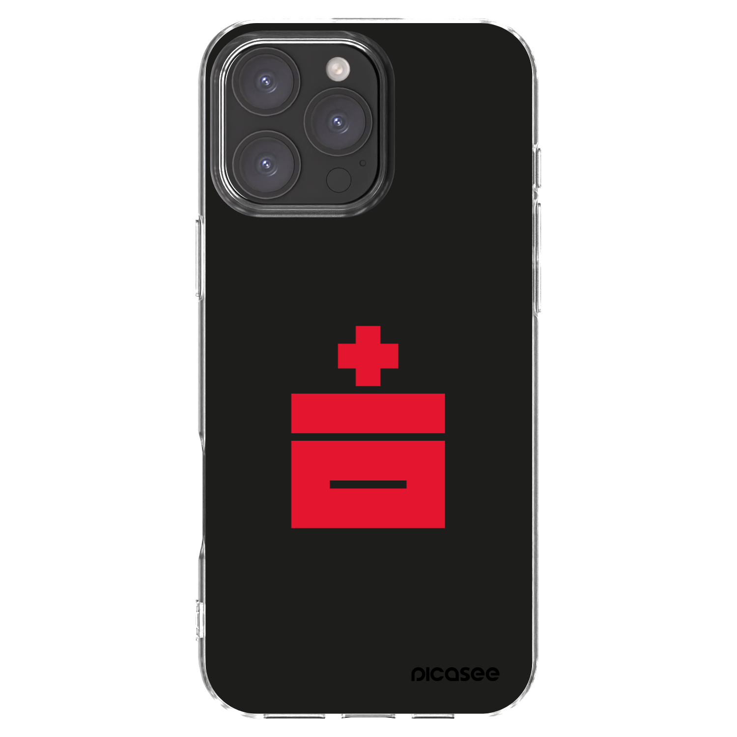 Picasee husă transparentă din silicon pentru Apple iPhone 16 Pro Max - Le Plastenciaga