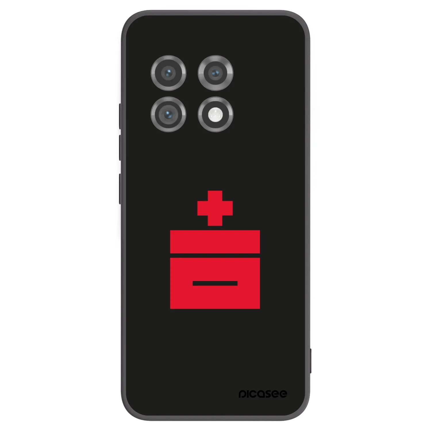 Picasee husă neagră din silicon pentru OnePlus 11 5G - Le Plastenciaga