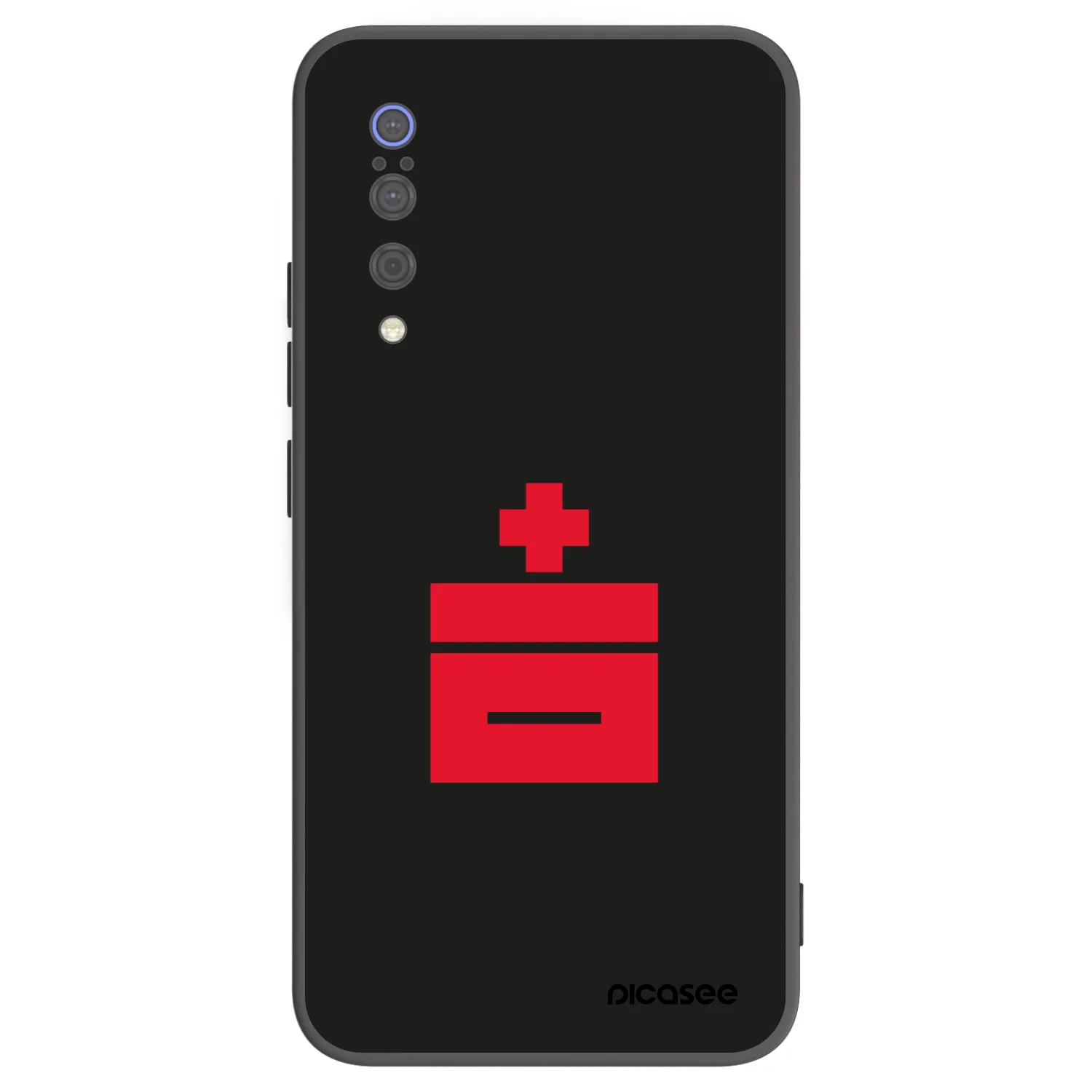 Picasee husă neagră din silicon pentru Xiaomi Mi 9 - Le Plastenciaga