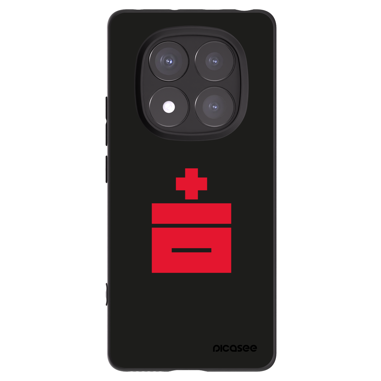 Picasee husă neagră din silicon pentru Xiaomi Redmi Note 14 Pro 5G - Le Plastenciaga