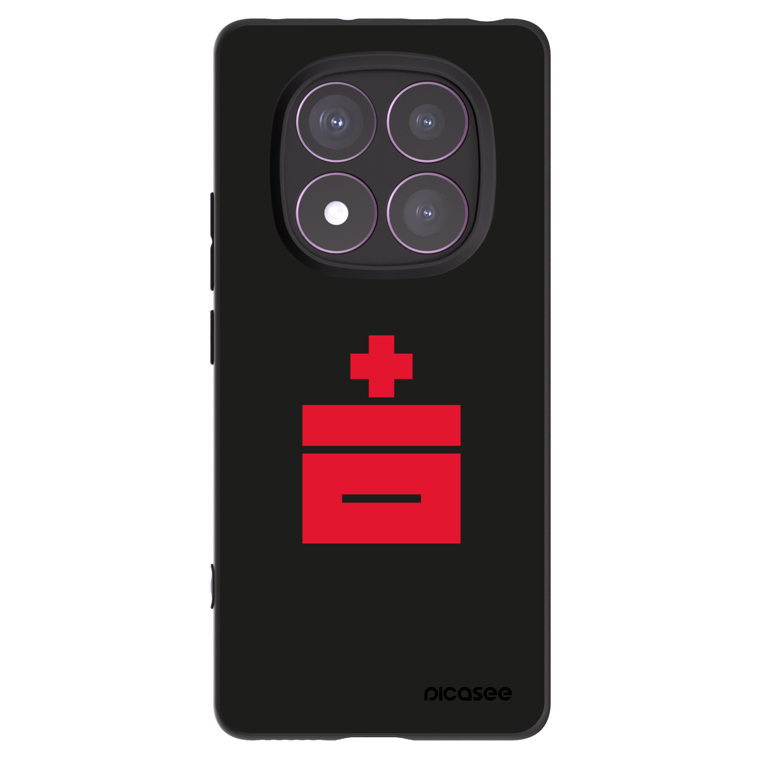 Picasee husă neagră din silicon pentru Xiaomi Redmi Note 14 Pro 4G - Le Plastenciaga