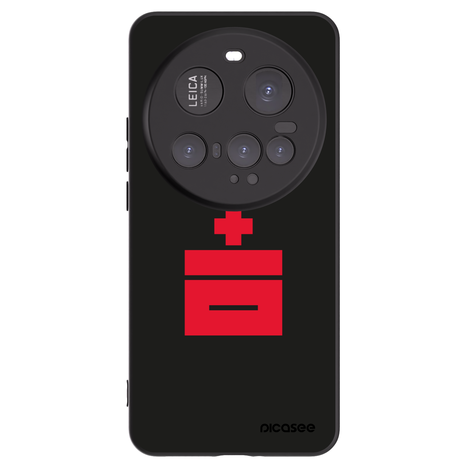Picasee husă neagră din silicon pentru Xiaomi 15 Ultra - Le Plastenciaga