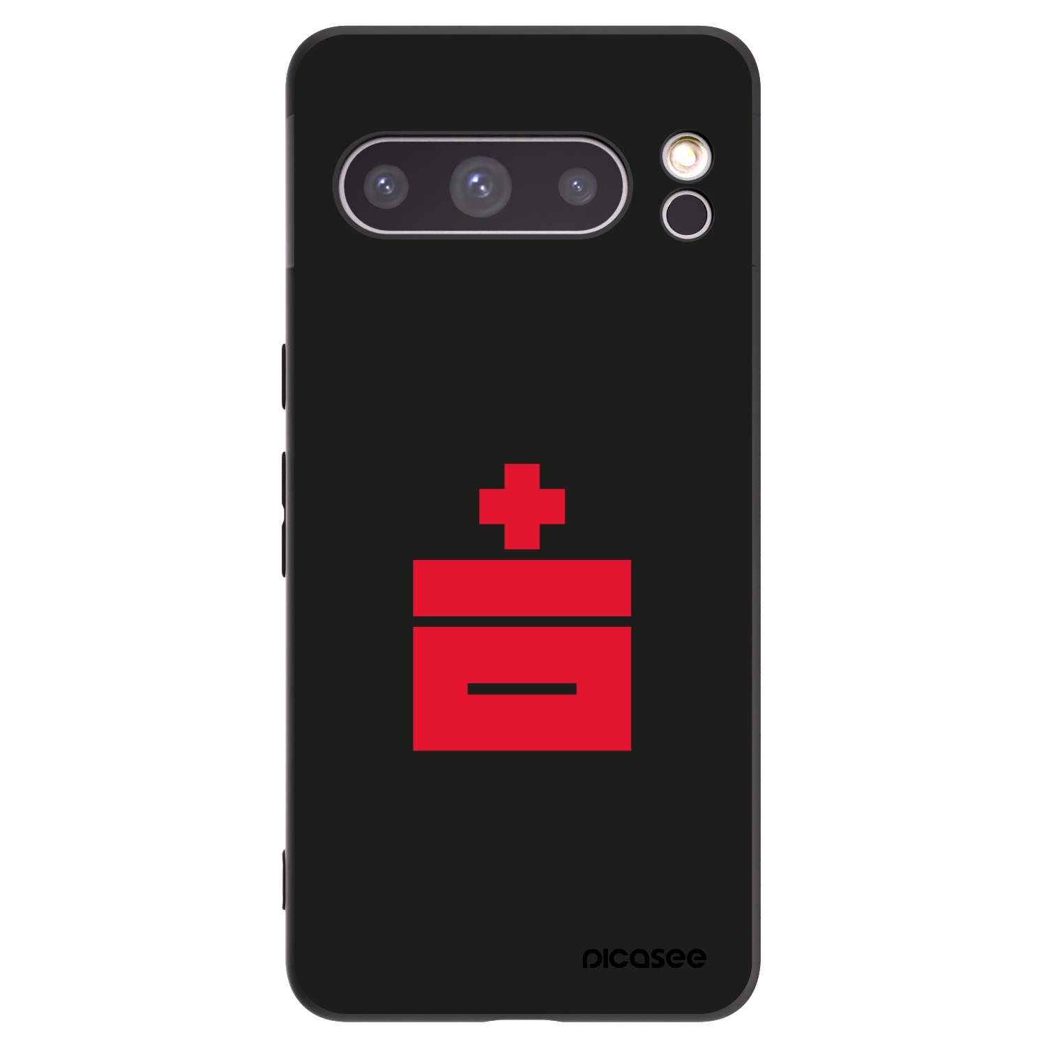 Picasee husă neagră din silicon pentru Google Pixel 8 Pro - Le Plastenciaga
