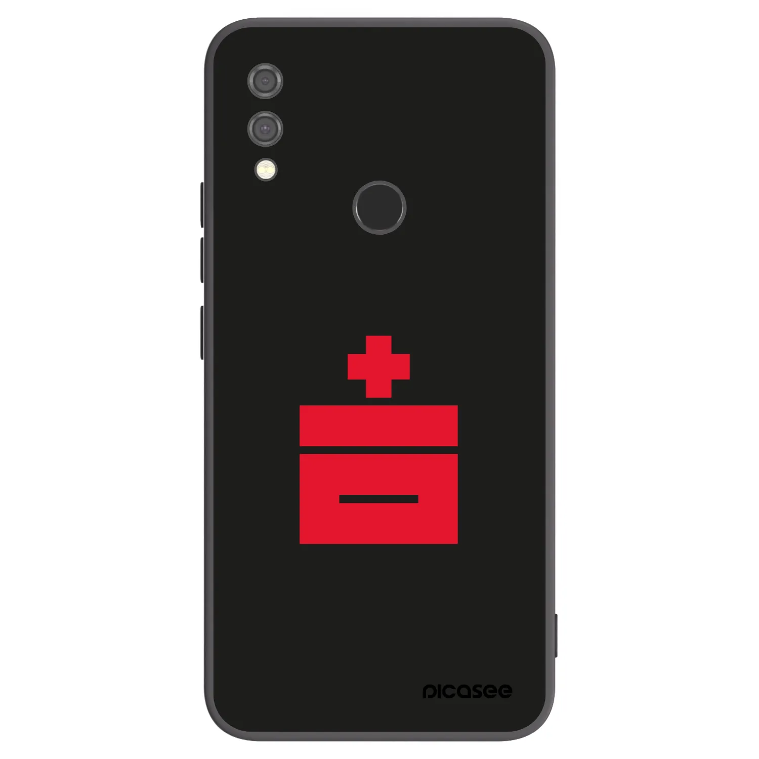 Picasee husă neagră din silicon pentru Xiaomi Redmi Note 7 - Le Plastenciaga