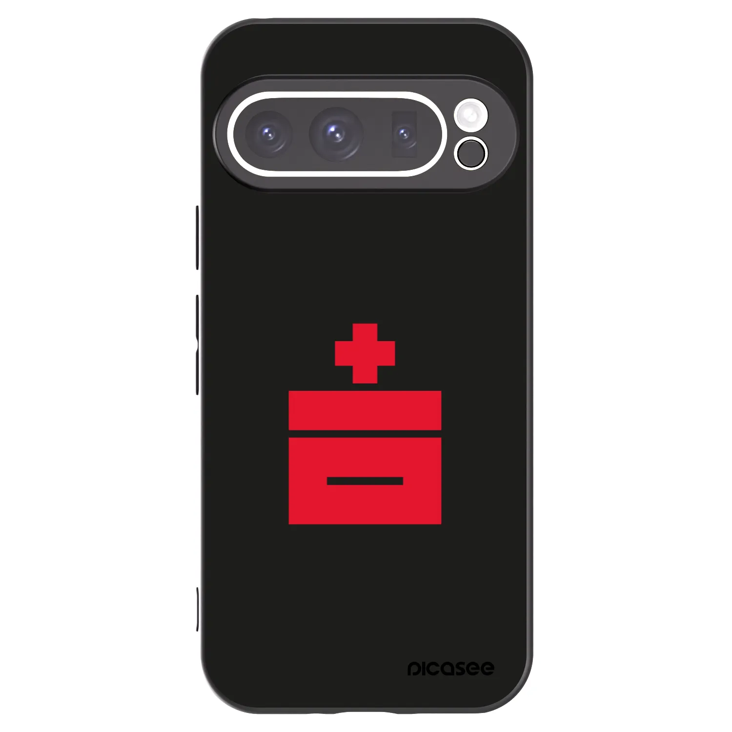 Picasee husă neagră din silicon pentru Google Pixel 9 Pro - Le Plastenciaga