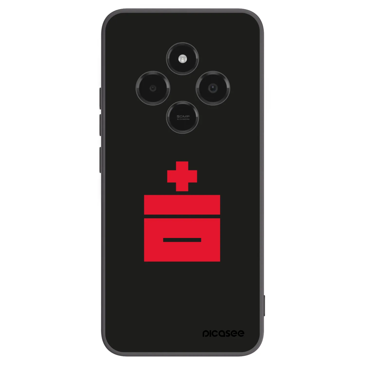 Picasee husă neagră din silicon pentru Xiaomi Poco C75 - Le Plastenciaga