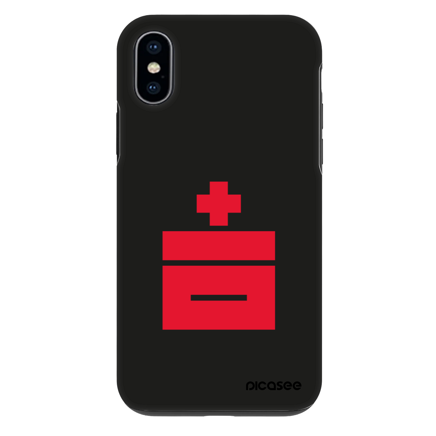 Picasee Fashion Case pentru Apple iPhone X/XS - Le Plastenciaga