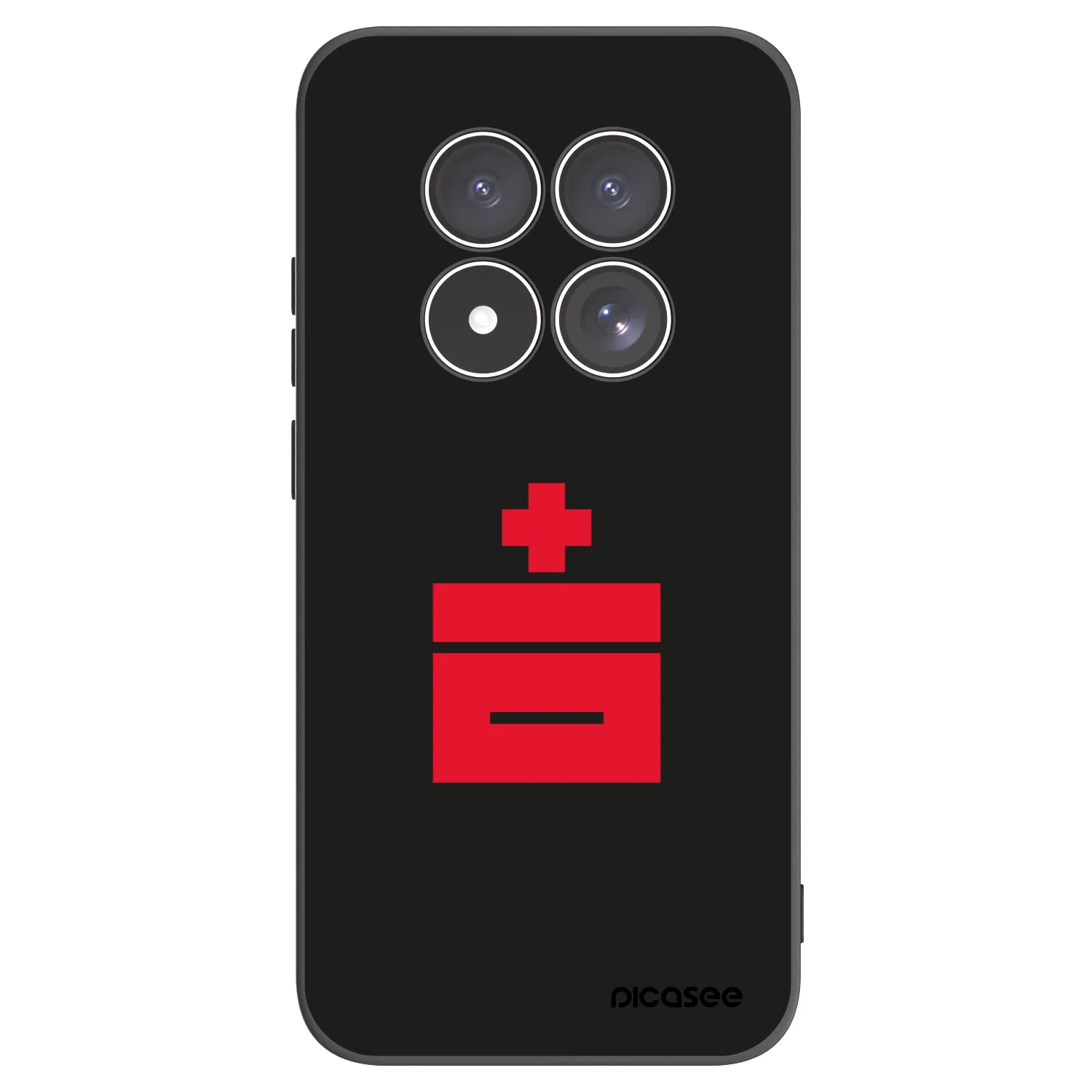 Picasee husă neagră din silicon pentru Xiaomi Redmi Note 15 Pro 4G - Le Plastenciaga