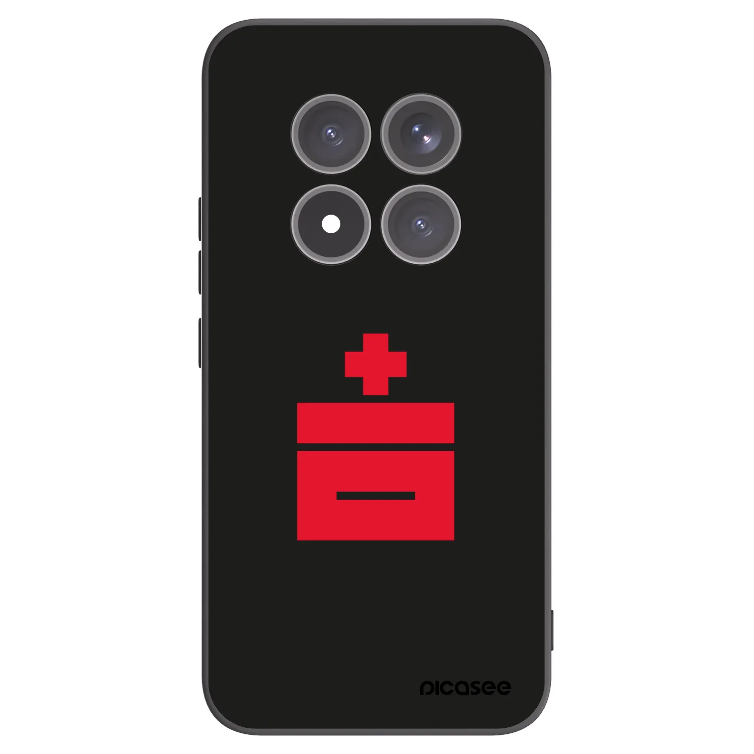 Picasee husă neagră din silicon pentru Xiaomi Redmi Note 15 Pro+ - Le Plastenciaga