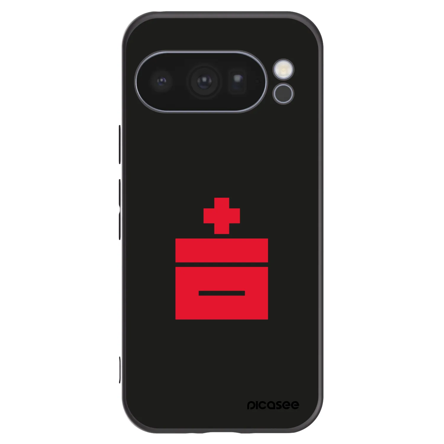Picasee husă neagră din silicon pentru Google Pixel 10 Pro - Le Plastenciaga