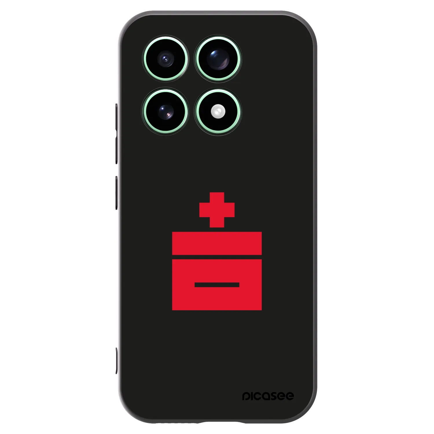 Picasee husă neagră din silicon pentru Xiaomi 17 - Le Plastenciaga