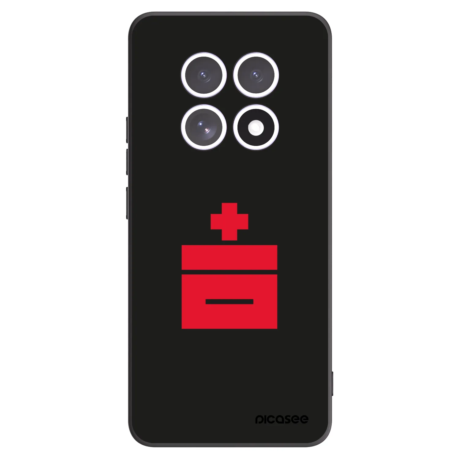 Picasee husă neagră din silicon pentru Xiaomi Redmi Note 15 5G - Le Plastenciaga
