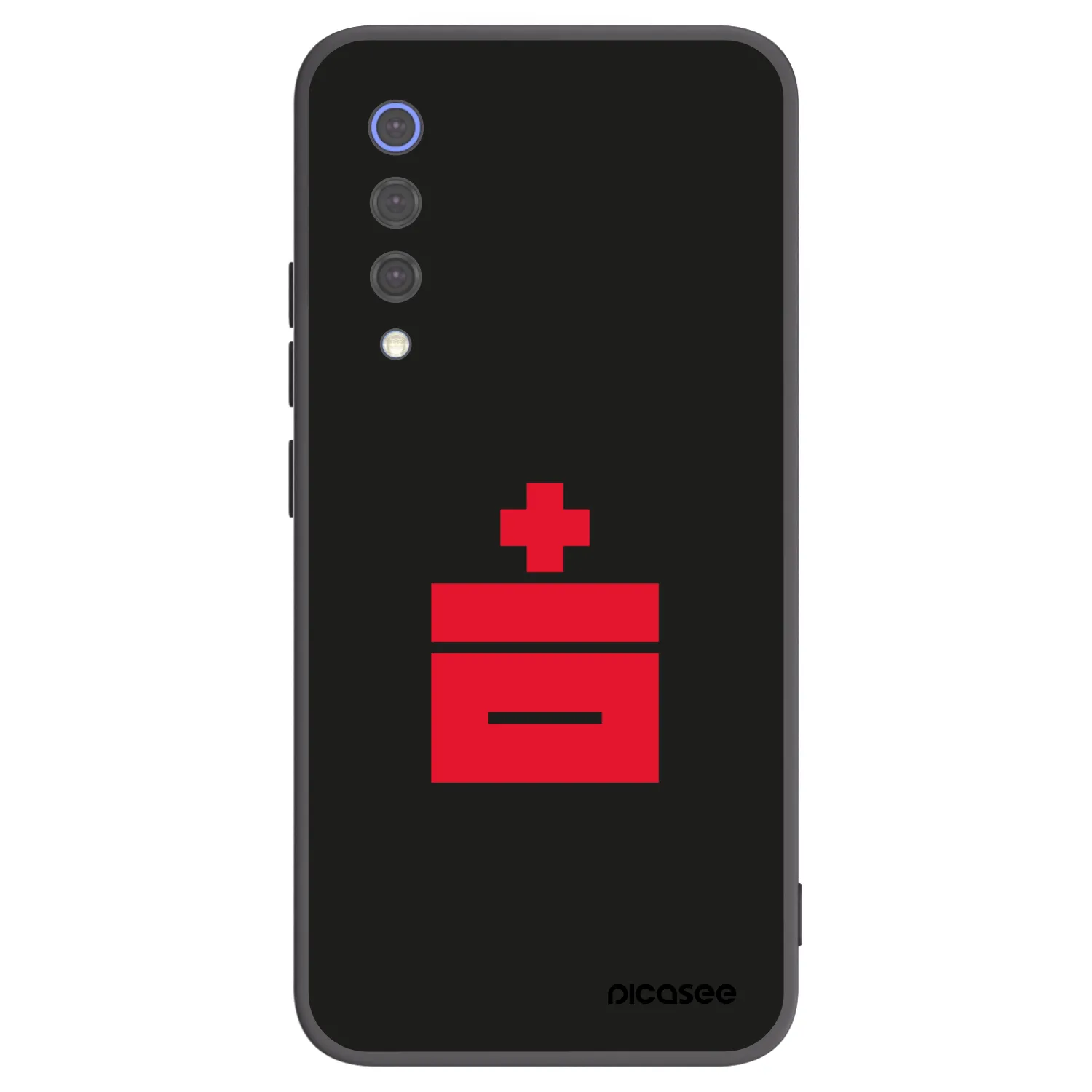 Picasee husă neagră din silicon pentru Xiaomi Mi 9 SE - Le Plastenciaga