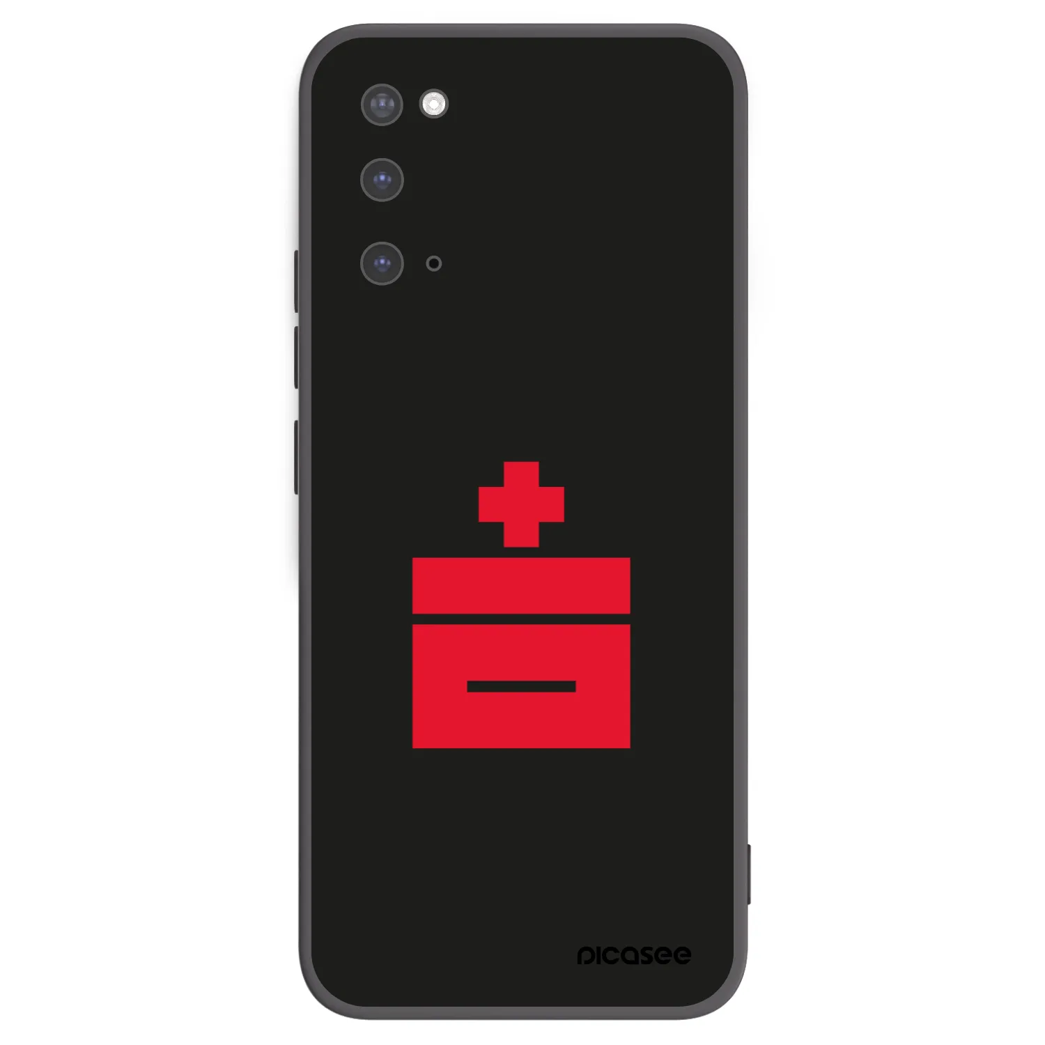 Picasee husă neagră din silicon pentru Samsung Galaxy S20 G980F - Le Plastenciaga