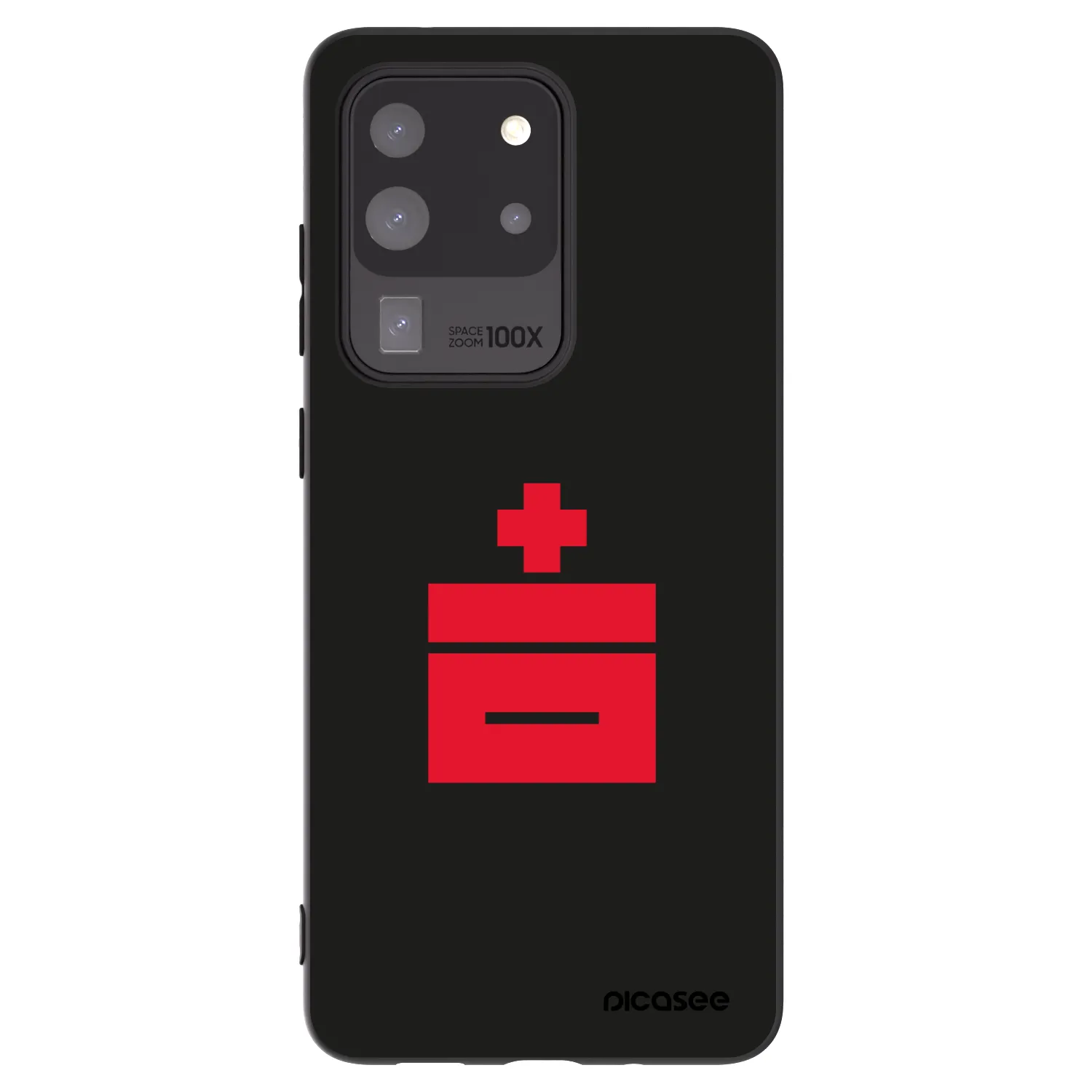 Picasee husă neagră din silicon pentru Samsung Galaxy S20 Ultra 5G G988F - Le Plastenciaga