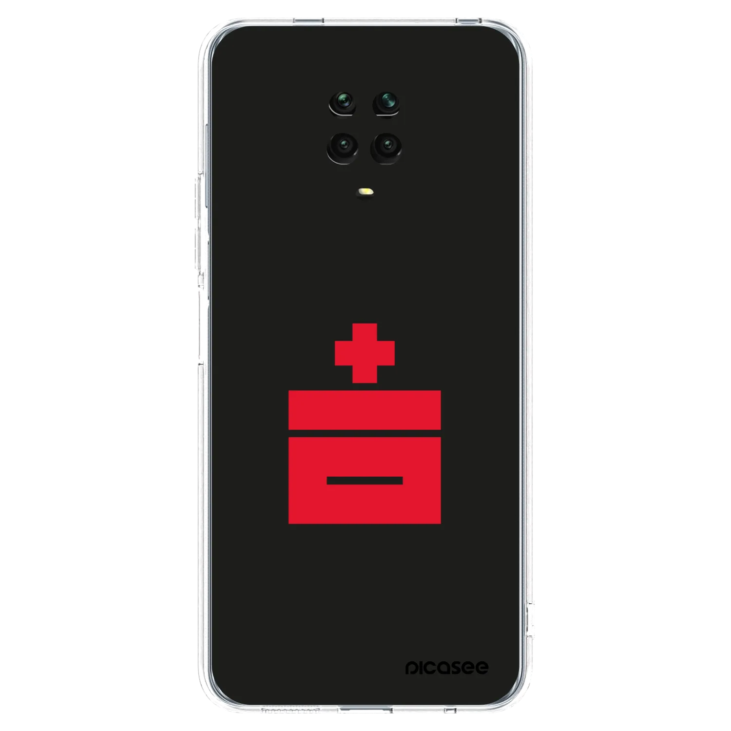 Picasee husă transparentă din silicon pentru Xiaomi Redmi Note 9 Pro - Le Plastenciaga