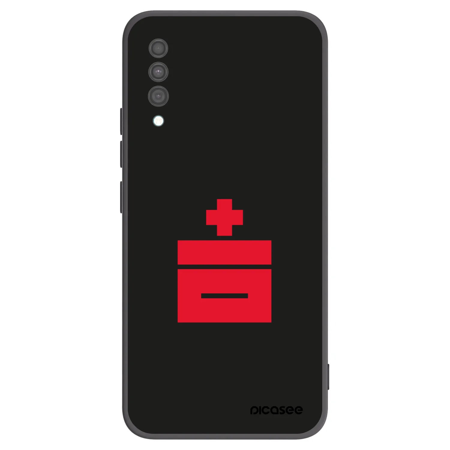 Picasee husă neagră din silicon pentru Samsung Galaxy A30s A307F - Le Plastenciaga