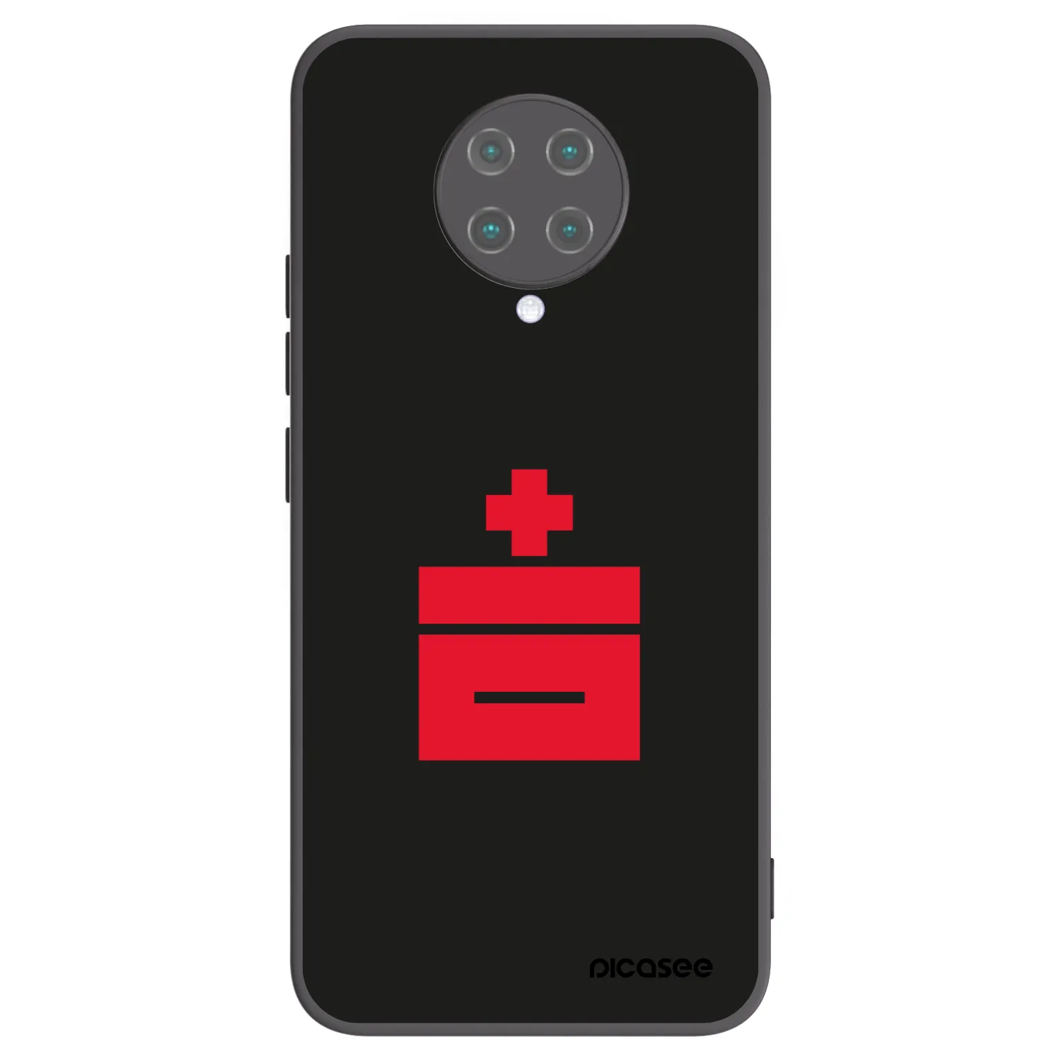 Picasee husă neagră din silicon pentru Xiaomi Poco F2 Pro - Le Plastenciaga